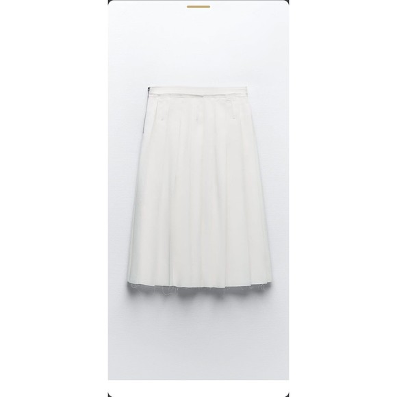 Zara pleated midi skirt - Picture 7 of 10
